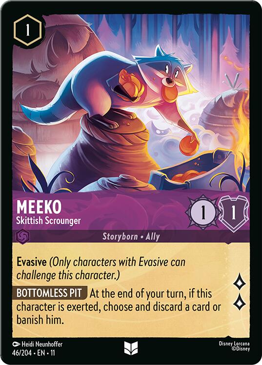 Meeko - Skittish Scrounger (46/204) [Winterspell] | Devastation Store
