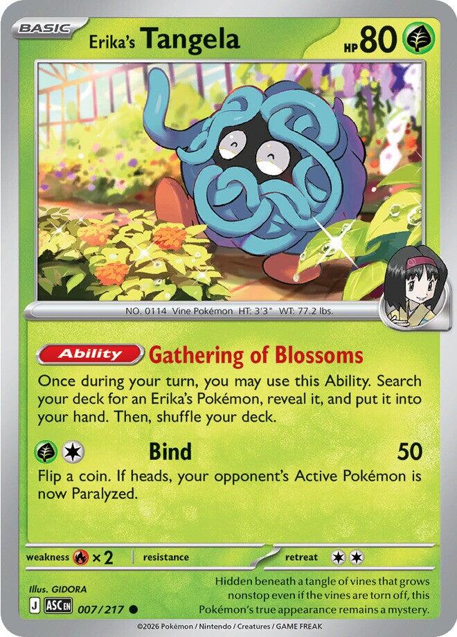 Erika's Tangela (007/217) [Mega Evolution: Ascended Heroes] | Devastation Store