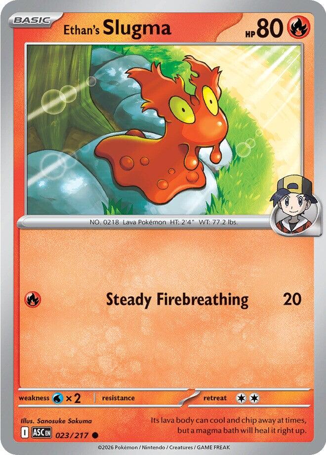 Ethan's Slugma (023/217) [Mega Evolution: Ascended Heroes] | Devastation Store
