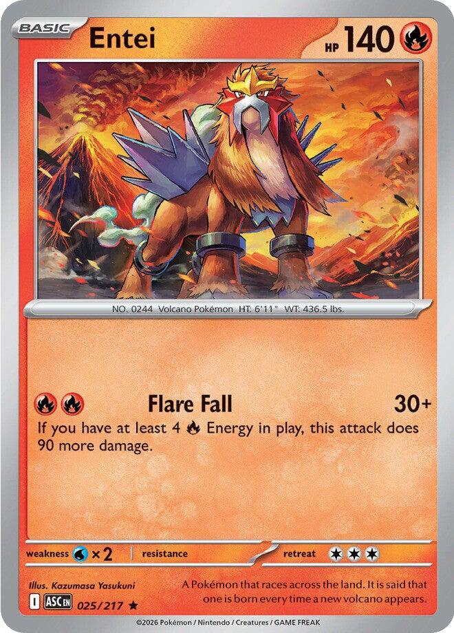 Entei (025/217) [Mega Evolution: Ascended Heroes] | Devastation Store