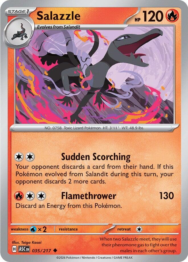 Salazzle (035/217) [Mega Evolution: Ascended Heroes] | Devastation Store