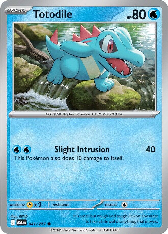Totodile (041/217) [Mega Evolution: Ascended Heroes] | Devastation Store