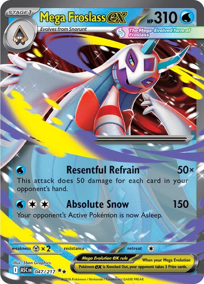 Mega Froslass ex (047/217) [Mega Evolution: Ascended Heroes] | Devastation Store