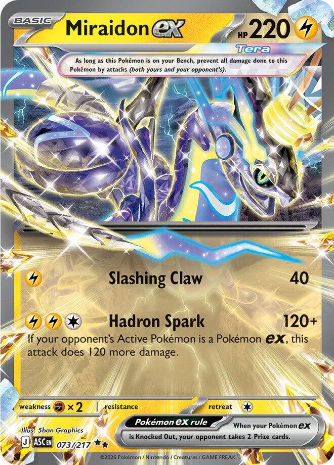 Miraidon ex (073/217) [Mega Evolution: Ascended Heroes] | Devastation Store