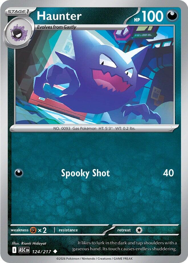 Haunter (124/217) [Mega Evolution: Ascended Heroes] | Devastation Store
