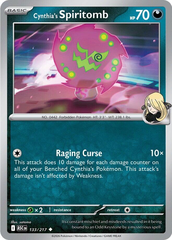 Cynthia's Spiritomb (133/217) [Mega Evolution: Ascended Heroes] | Devastation Store