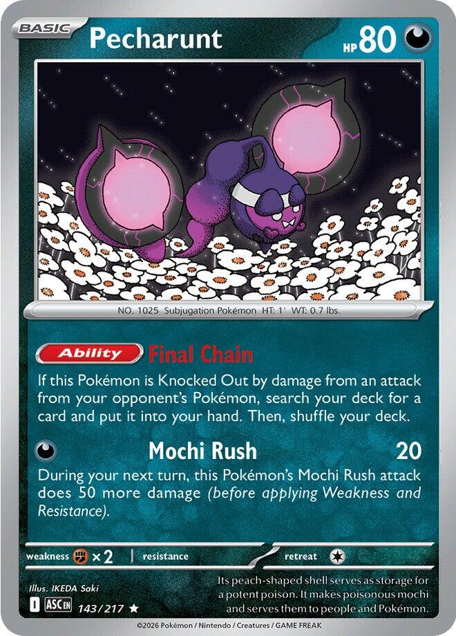 Pecharunt (143/217) [Mega Evolution: Ascended Heroes] | Devastation Store