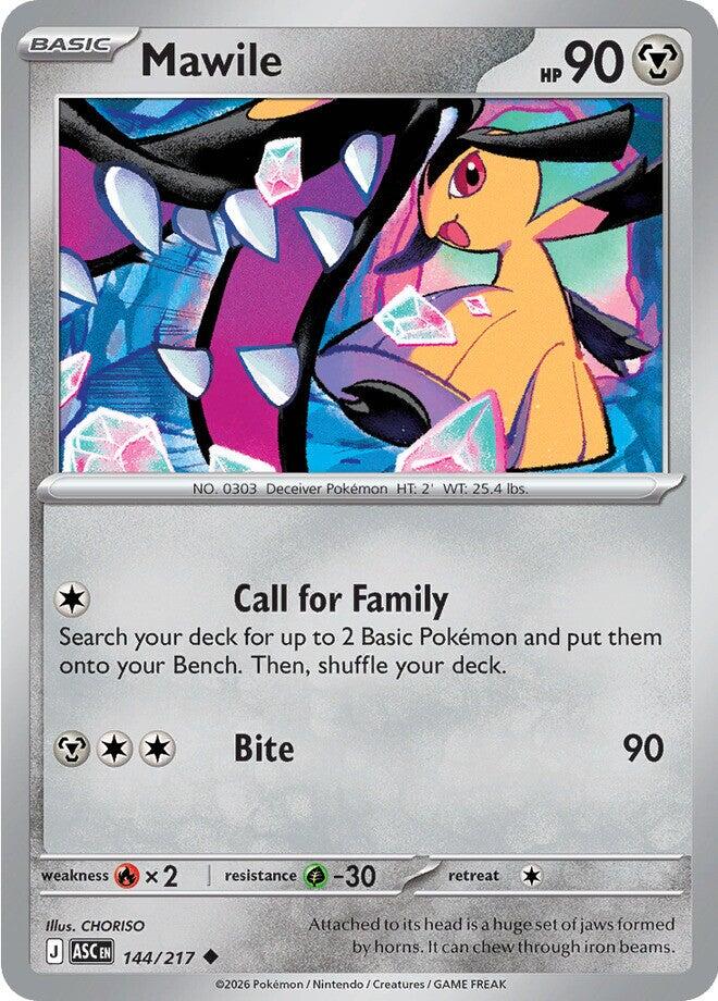 Mawile (144/217) [Mega Evolution: Ascended Heroes] | Devastation Store