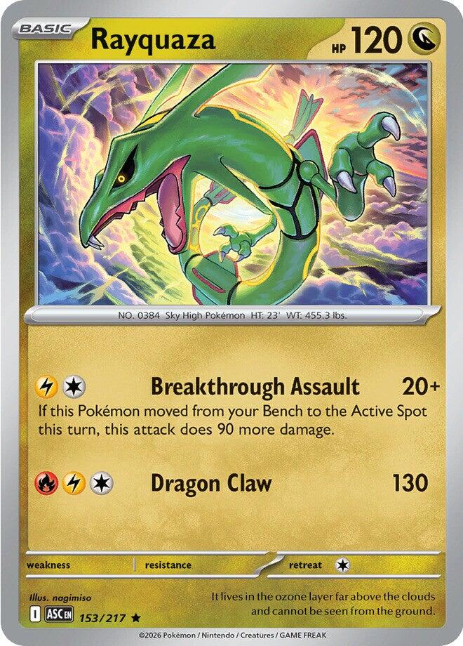 Rayquaza (153/217) [Mega Evolution: Ascended Heroes] | Devastation Store