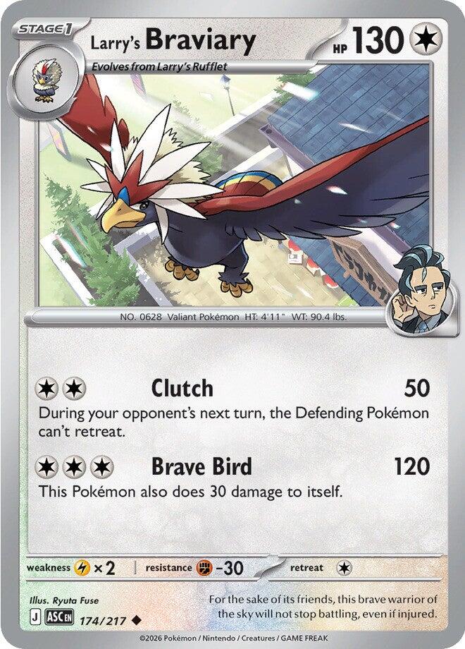 Larry's Braviary (174/217) [Mega Evolution: Ascended Heroes] | Devastation Store
