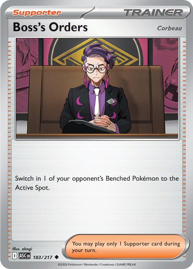 Boss's Orders [Corbeau] - 183/217 [Mega Evolution: Ascended Heroes] | Devastation Store