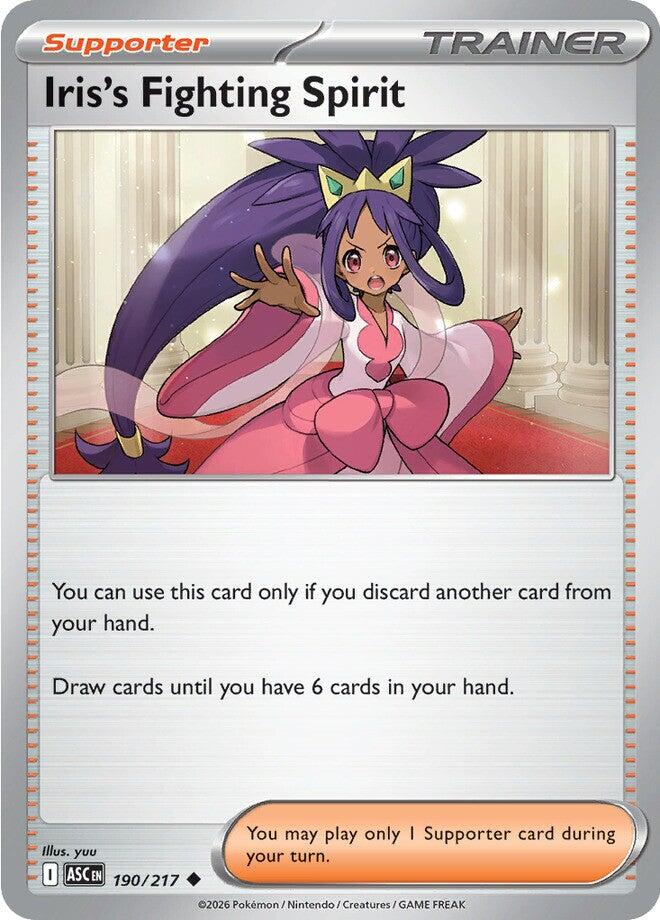 Iris's Fighting Spirit (190/217) [Mega Evolution: Ascended Heroes] | Devastation Store