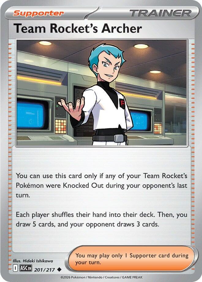 Team Rocket's Archer (201/217) [Mega Evolution: Ascended Heroes] | Devastation Store