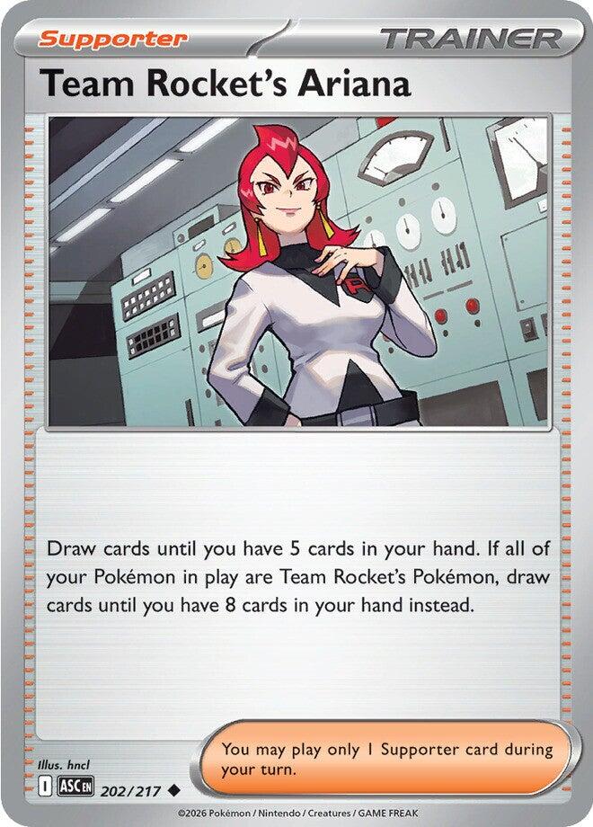 Team Rocket's Ariana (202/217) [Mega Evolution: Ascended Heroes] | Devastation Store
