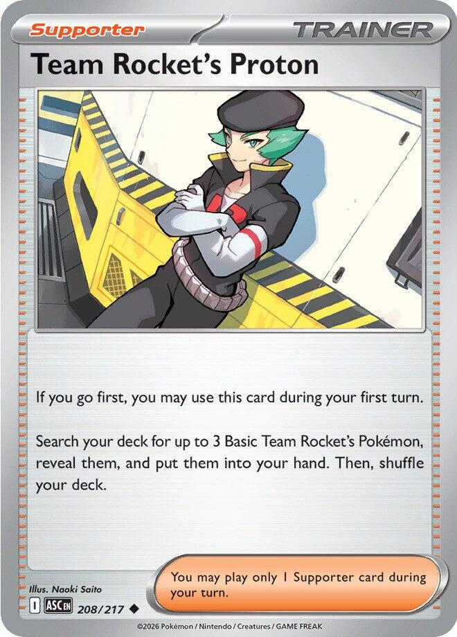 Team Rocket's Proton (208/217) [Mega Evolution: Ascended Heroes] | Devastation Store