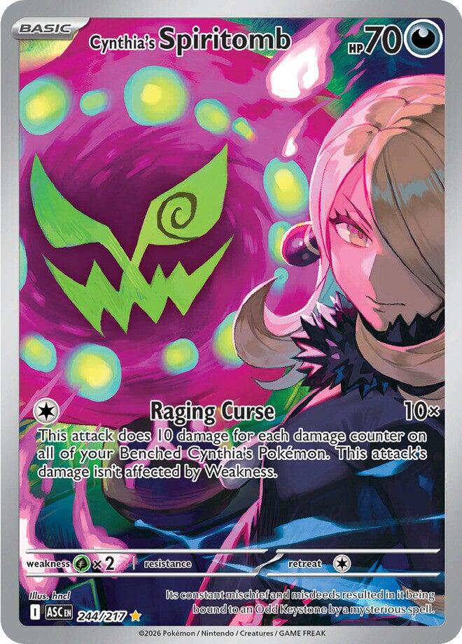 Cynthia's Spiritomb (244/217) [Mega Evolution: Ascended Heroes] | Devastation Store
