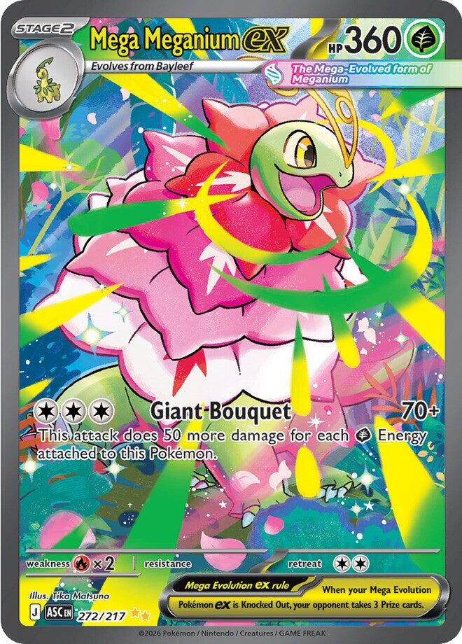 Mega Meganium ex (272/217) [Mega Evolution: Ascended Heroes] | Devastation Store