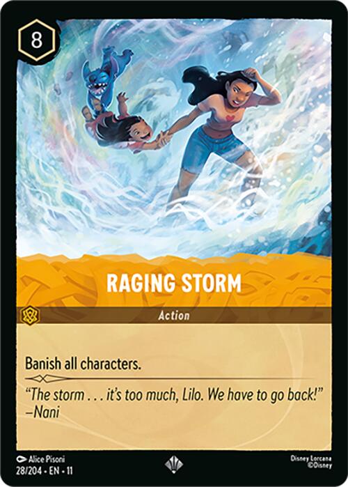 Raging Storm (28/204) [Winterspell] | Devastation Store