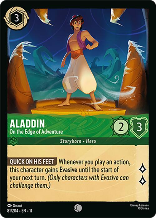 Aladdin - On the Edge of Adventure (81/204) [Winterspell] | Devastation Store
