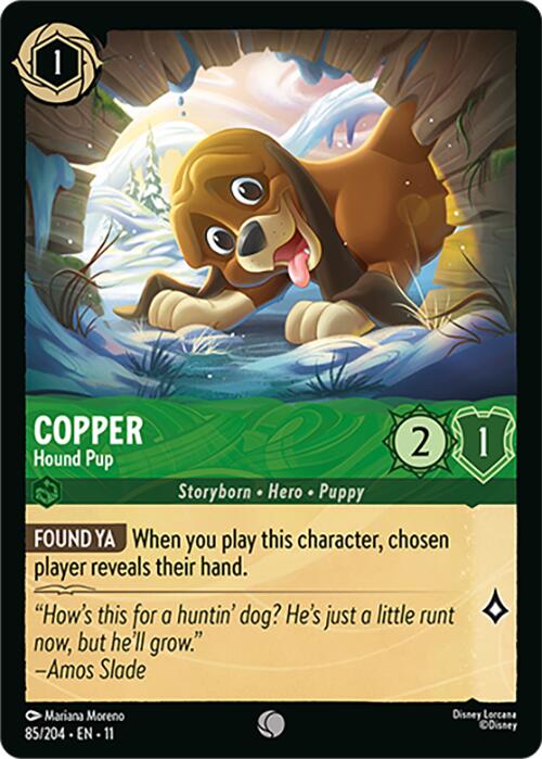 Copper - Hound Pup (85/204) [Winterspell] | Devastation Store