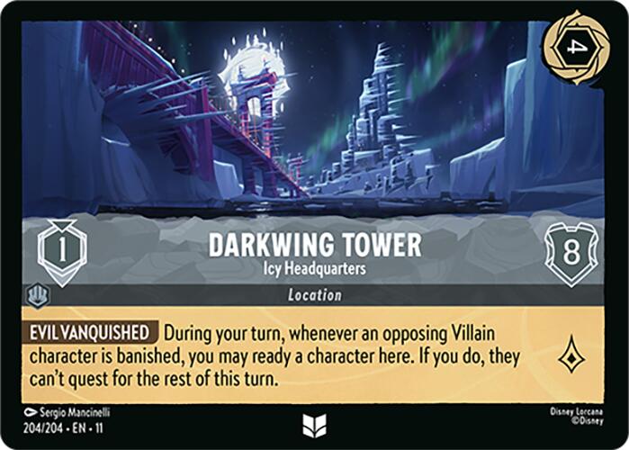Darkwing Tower - Icy Headquarters (204/204) [Winterspell] | Devastation Store