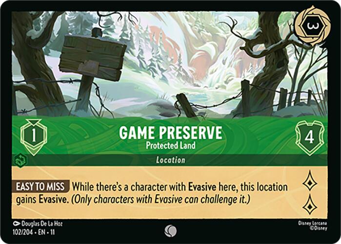 Game Preserve - Protected Land (102/204) [Winterspell] | Devastation Store
