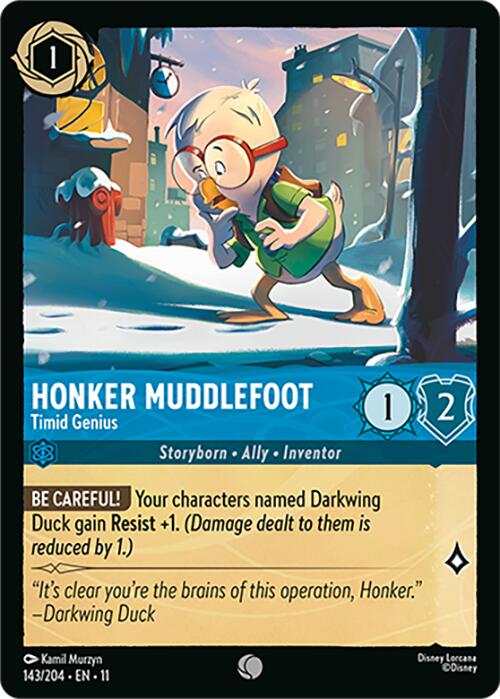 Honker Muddlefoot - Timid Genius (143/204) [Winterspell] | Devastation Store
