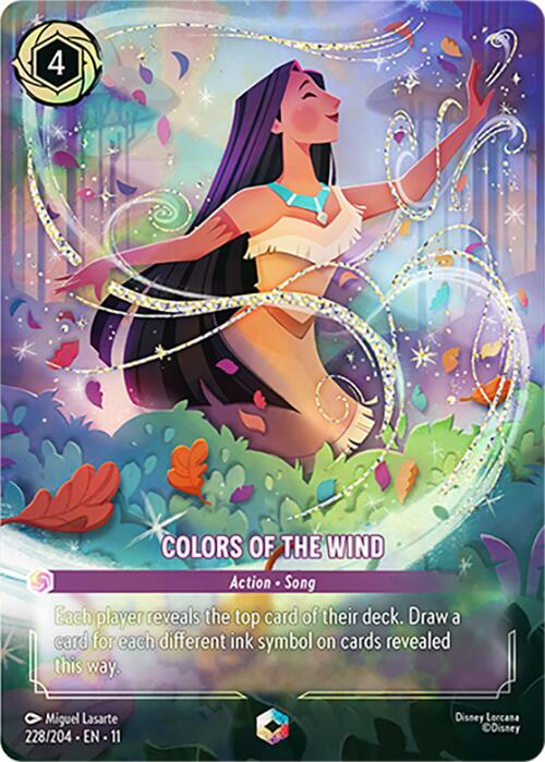 Colors of the Wind (Enchanted) (228/204) [Winterspell] | Devastation Store
