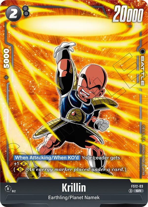 Krillin (FS12-03) [Starter Deck EX: The Beat of Ki] | Devastation Store