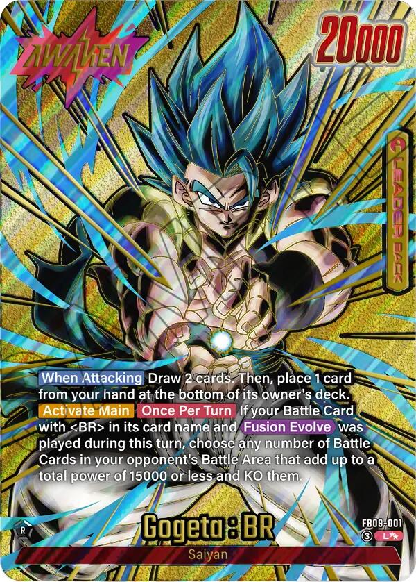 Gogeta : BR (FB09-001) (Super Alternate Art) [Dual Evolution] | Devastation Store