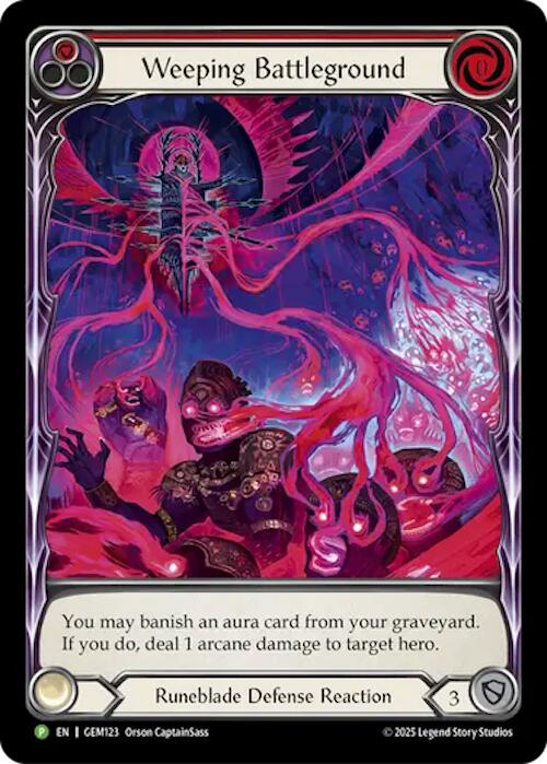 Weeping Battleground [GEM123] (GEM Pack 4) - Devastation Store | Devastation Store
