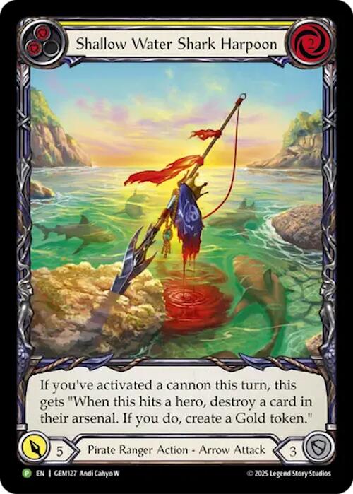 Shallow Water Shark Harpoon [GEM127] (GEM Pack 4) - Devastation Store | Devastation Store