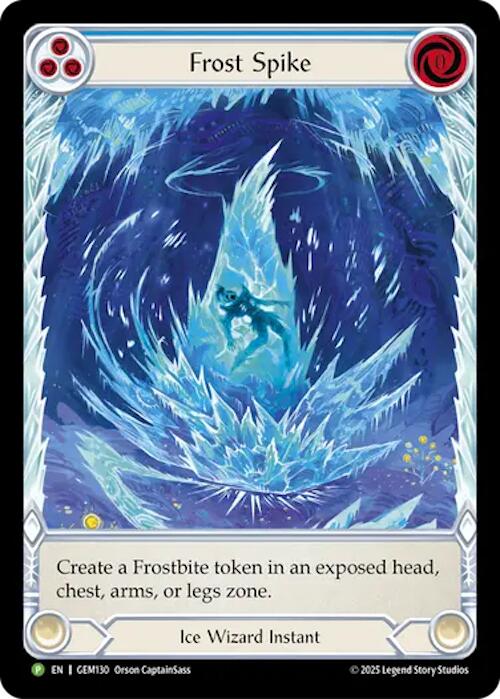 Frost Spike [GEM130] (GEM Pack 4) - Devastation Store | Devastation Store