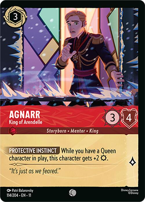 Agnarr - King of Arendelle (Foil) (114/204) [Winterspell] - Devastation Store | Devastation Store