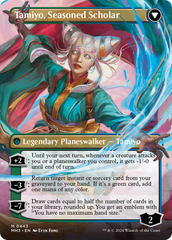 Tamiyo, Inquisitive Student // Tamiyo, Seasoned Scholar (Borderless) [Modern Horizons 3] | Devastation Store
