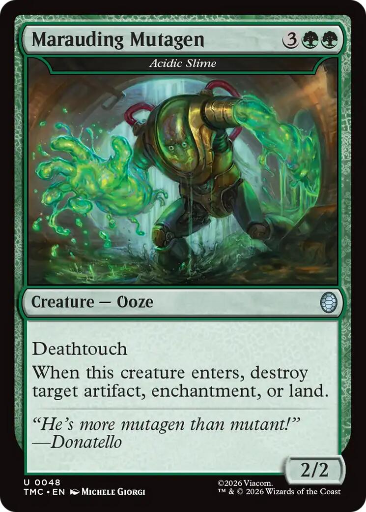 Marauding Mutagen - Acidic Slime [Teenage Mutant Ninja Turtles Commander] - Devastation Store | Devastation Store