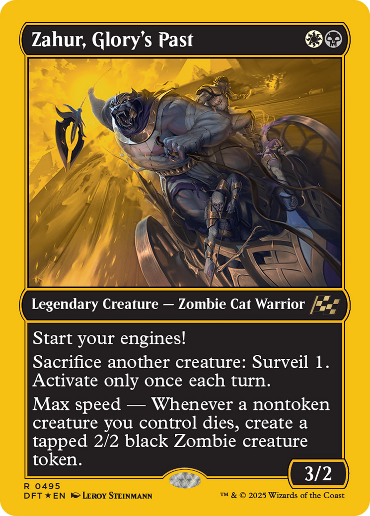 Zahur, Glory's Past (First-Place Foil) [Aetherdrift] | Devastation Store