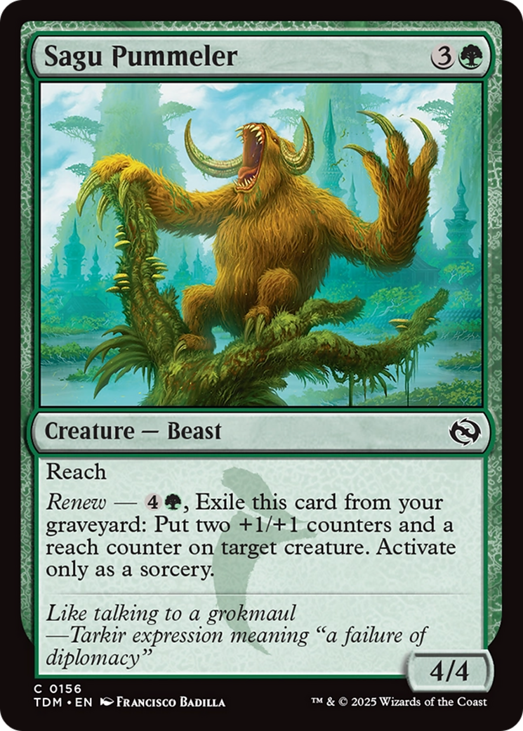 Sagu Pummeler [Tarkir: Dragonstorm] | Devastation Store