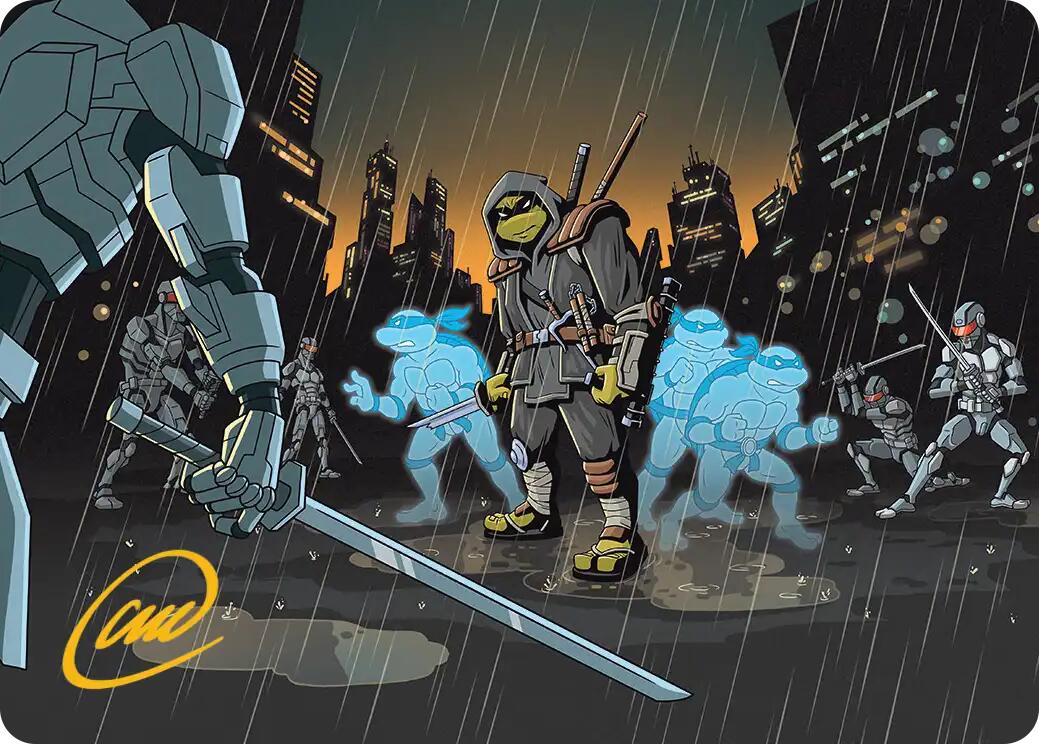 The Last Ronin's Technique Art Card (Gold-Stamped Signature) [Teenage Mutant Ninja Turtles Art Series] | Devastation Store