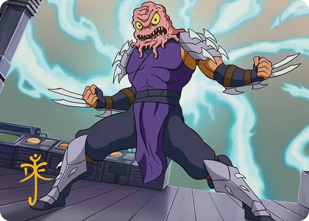 Krang & Shredder Art Card (Gold-Stamped Signature) [Teenage Mutant Ninja Turtles Art Series] | Devastation Store