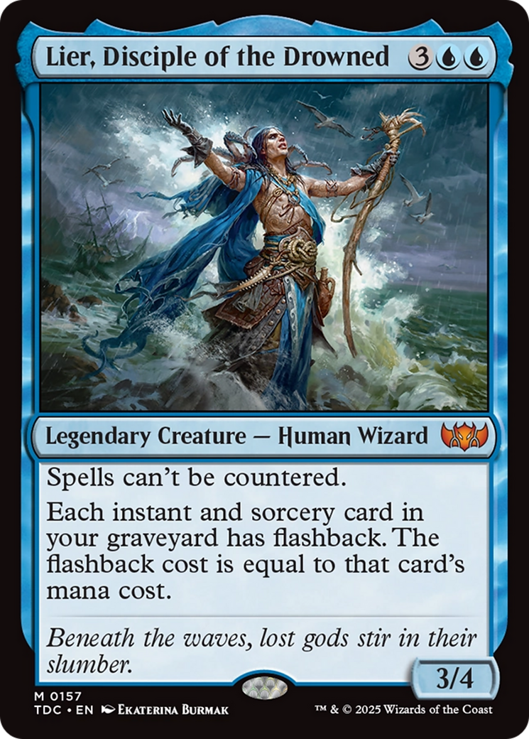 Lier, Disciple of the Drowned [Tarkir: Dragonstorm Commander] | Devastation Store