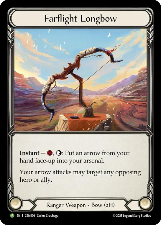 Farflight Longbow [GEM109] (GEM Pack 4)  Cold Foil | Devastation Store