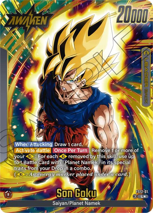 Son Goku (FS12-01) (Gold) [Starter Deck EX: The Beat of Ki] | Devastation Store