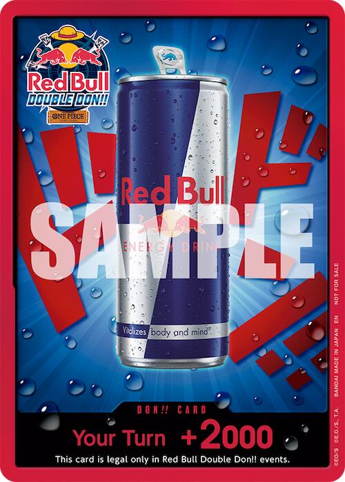 DON!! Card (Red Bull Double Don!!) [One Piece Promotion Cards] | Devastation Store