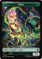 Ooze // Clue Double-Sided Token [Teenage Mutant Ninja Turtles Commander Tokens] | Devastation Store