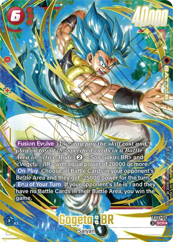 Gogeta : BR (FB09-121) (Alternate Art) [Dual Evolution] | Devastation Store