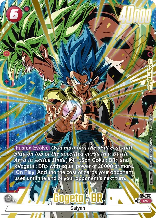 Gogeta : BR (2nd Anniversary Pack) [Fusion World Promotion Cards] | Devastation Store