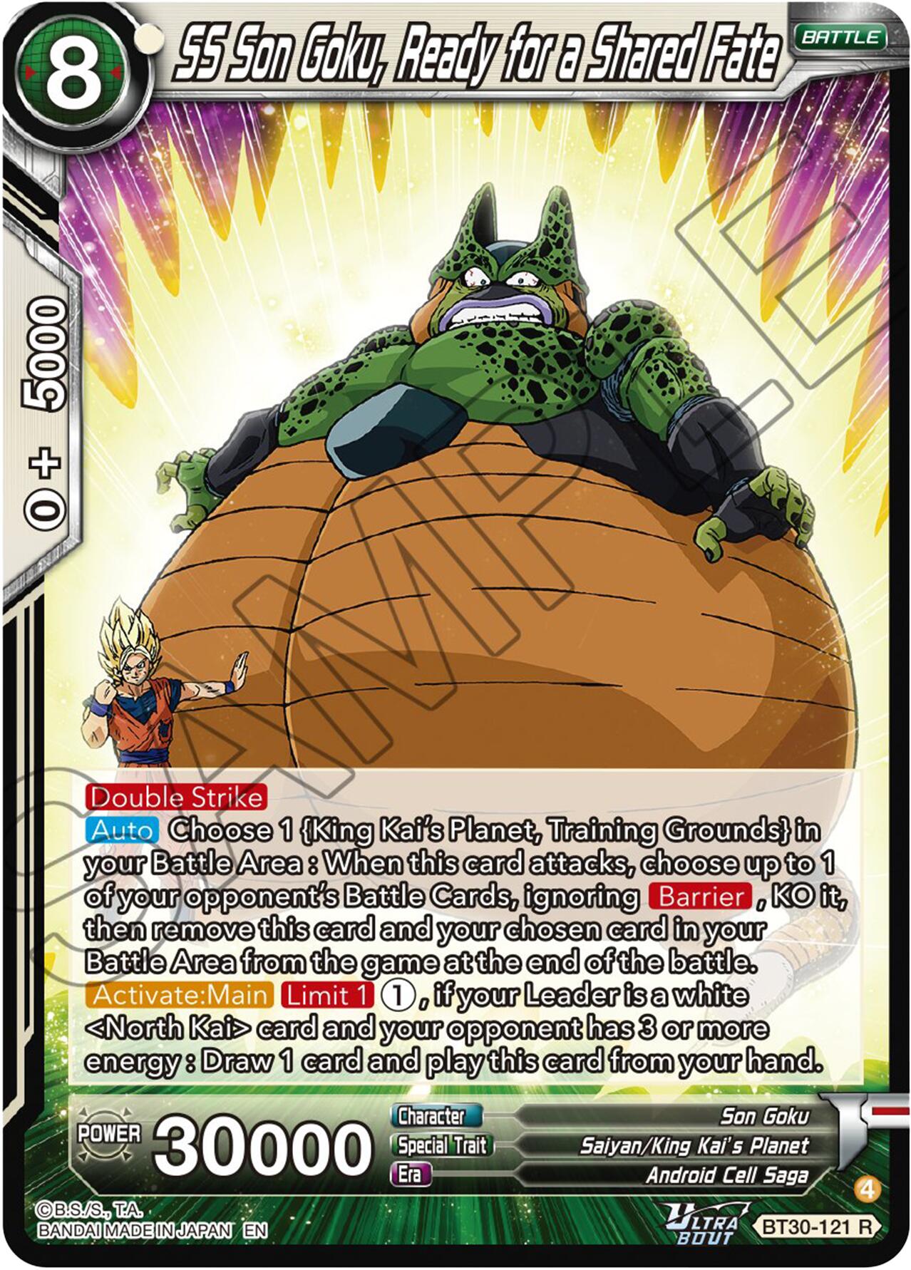 SS Son Goku, Ready for a shared Fate (BT30-121) [Three Glorious Fighters] | Devastation Store