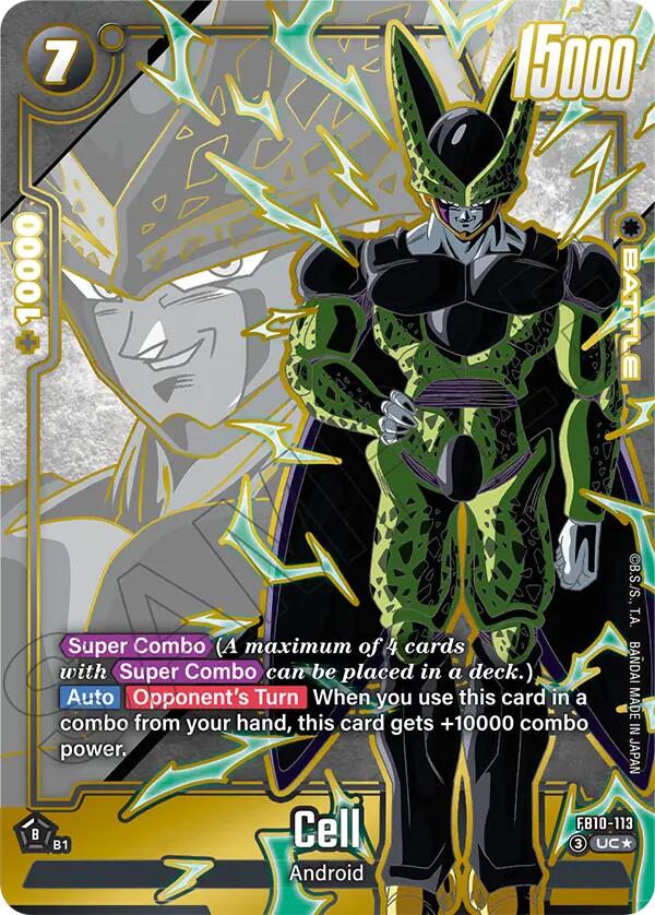Cell (FB10-113) (Alternate Art) [Cross Force] | Devastation Store