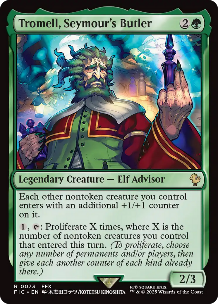 Tromell, Seymour's Butler [FINAL FANTASY Commander] | Devastation Store
